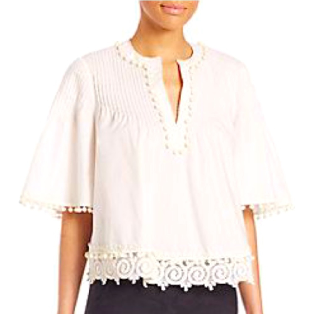 Derek Lam Crosby pintuck blouse